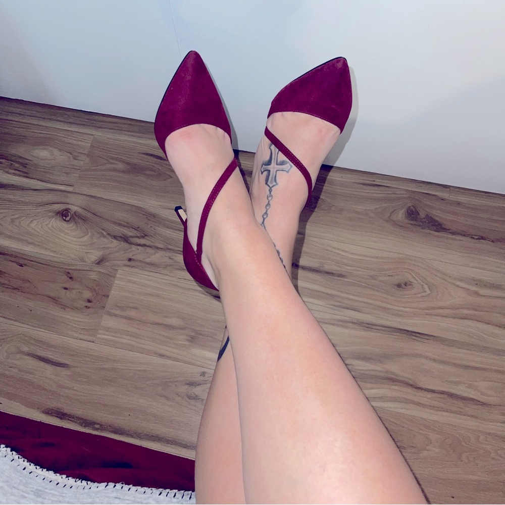 Aldo Suede Heels